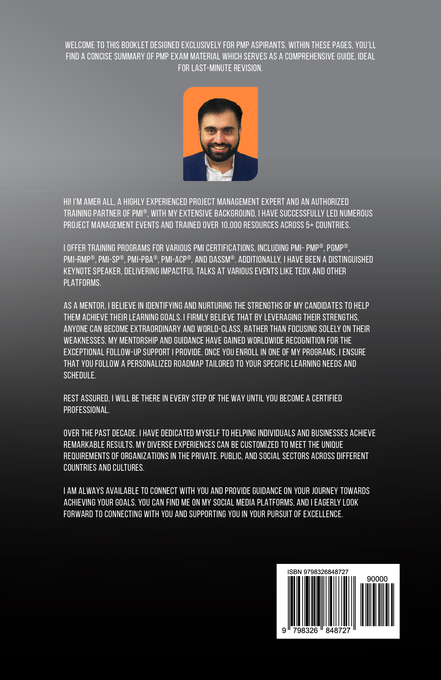 PMP Booklet Back Cover